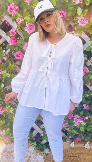 BLOUSE NARA BLANCHE